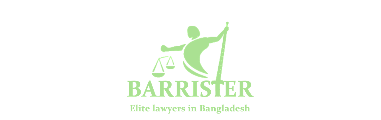 Barrister logo Bangladesh green